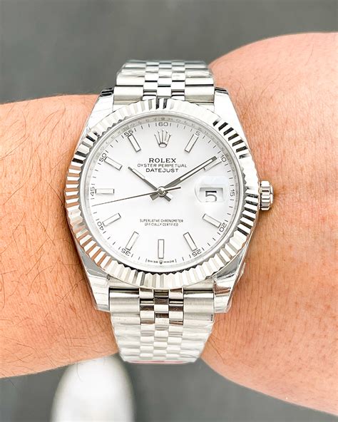 rolex datejust white gold bezel textured dial|rolex datejust 126334.